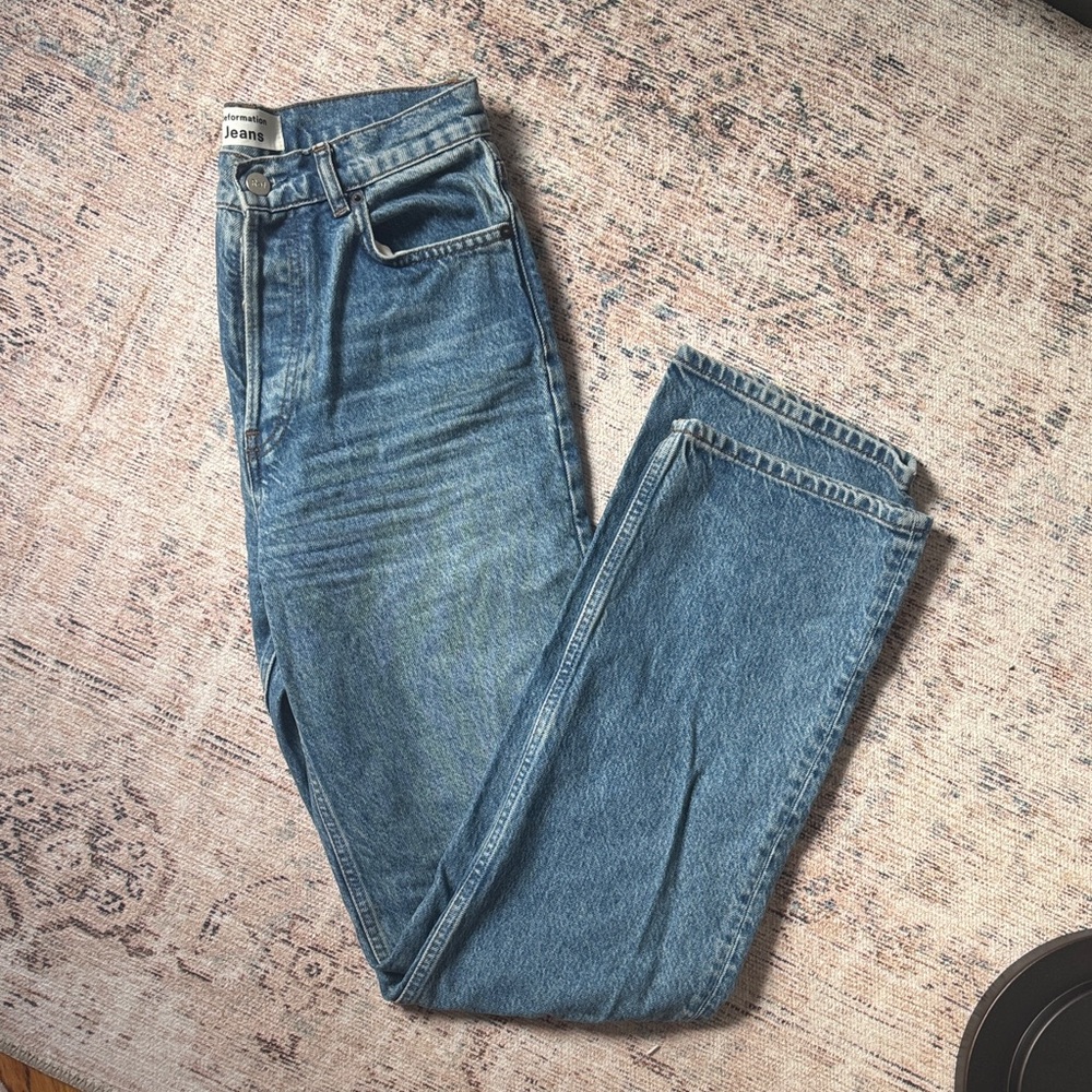 Reformation Cynthia high rise long Jean